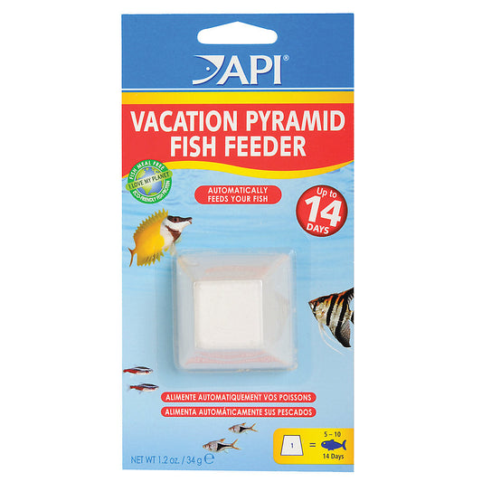 API 14 Day Vacation Pyramid Fish Feeder Aquariums For Beginners