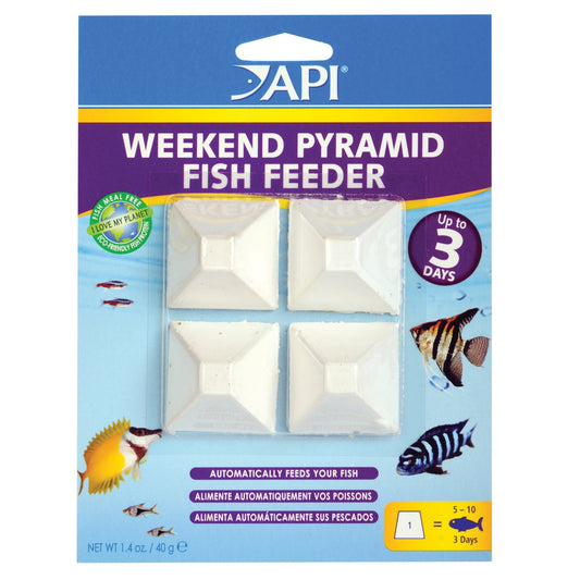 API Weekend Pyramid Fish Feeder up to 3 Days Aquariums For Beginners