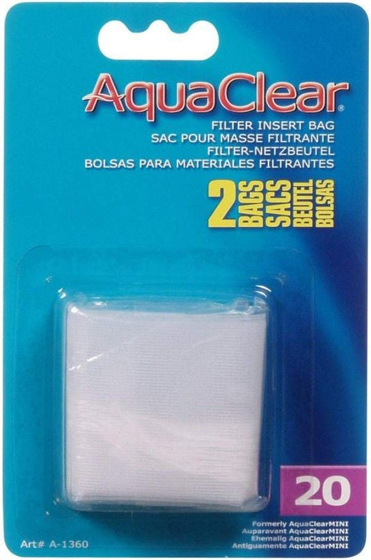 AquaClear Filter Insert Nylon Media Bag Aquariums For Beginners