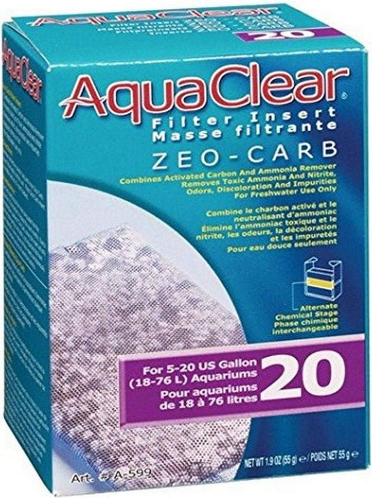 AquaClear Filter Insert Zeo-Carb Aquariums For Beginners