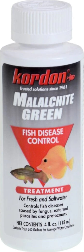 Kordon Malachite Green Disease Control Aquariums For Beginners