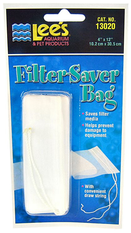 Lees Filter Saver Bag for Aquarium Filter Media Aquariums For Beginners