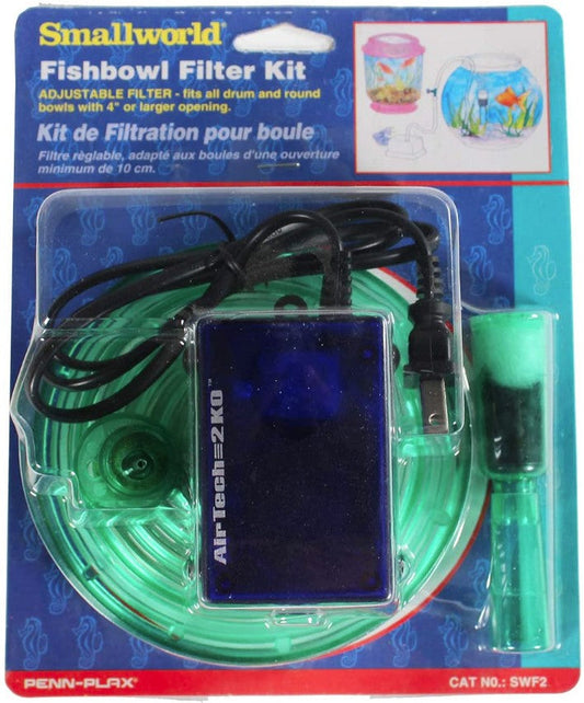 Penn Plax Small World Fishbowl Filter Kit Aquariums For Beginners