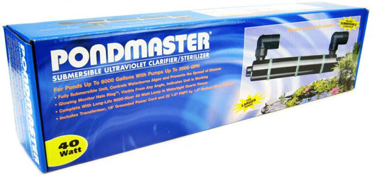 Pondmaster Submersible Ultraviolet Clarifier Algae Sterilizer Aquariums For Beginners