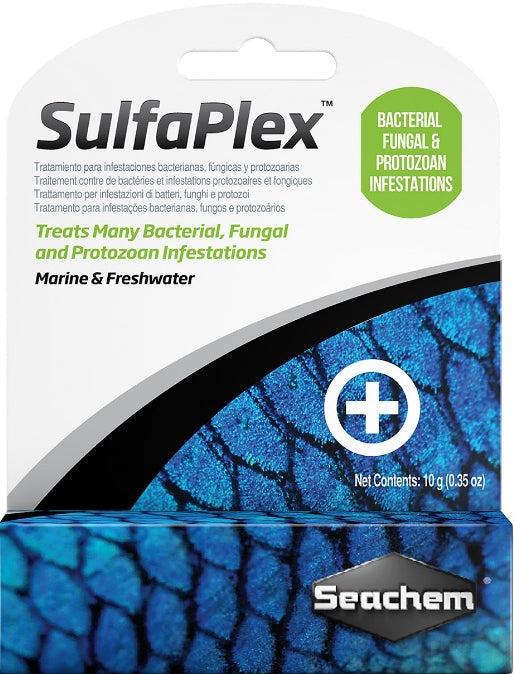 Seachem Sulfaplex Bacterial, Fungal and Protozoan Treatment Aquariums For Beginners