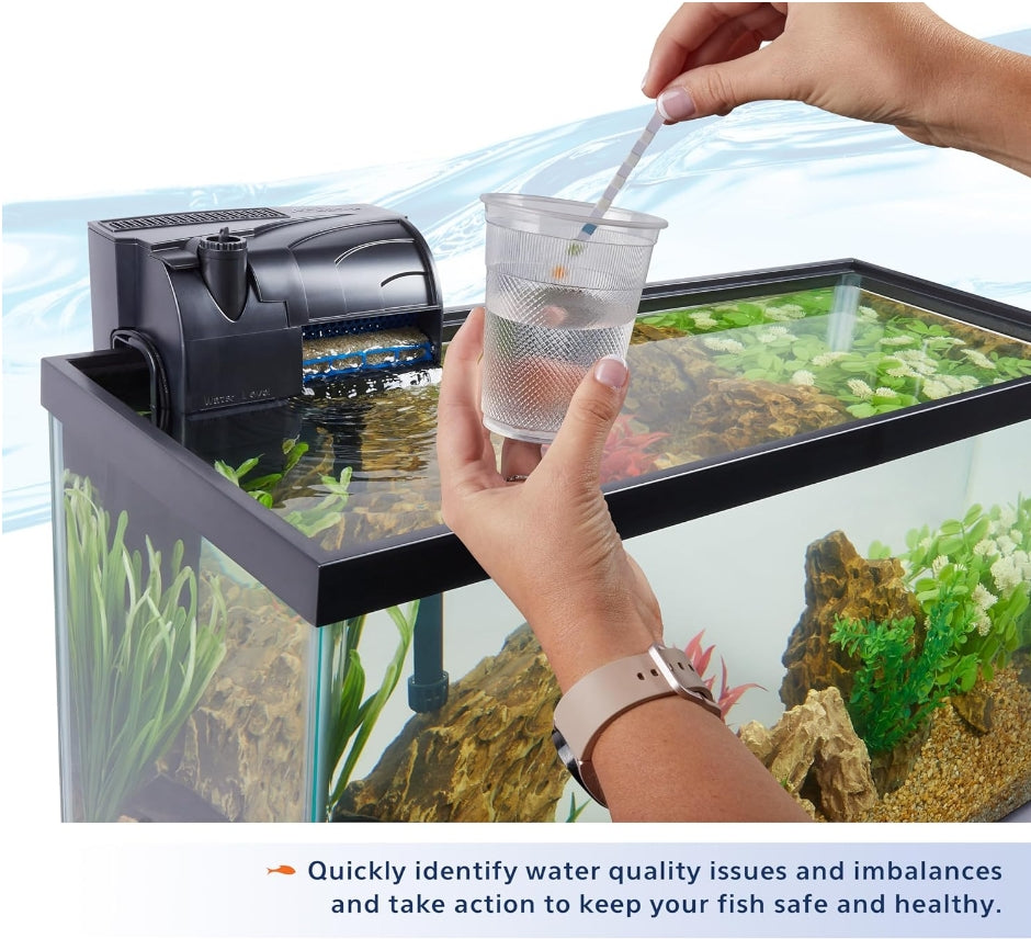 Aqueon 7-in-1 Aquarium Test Strips