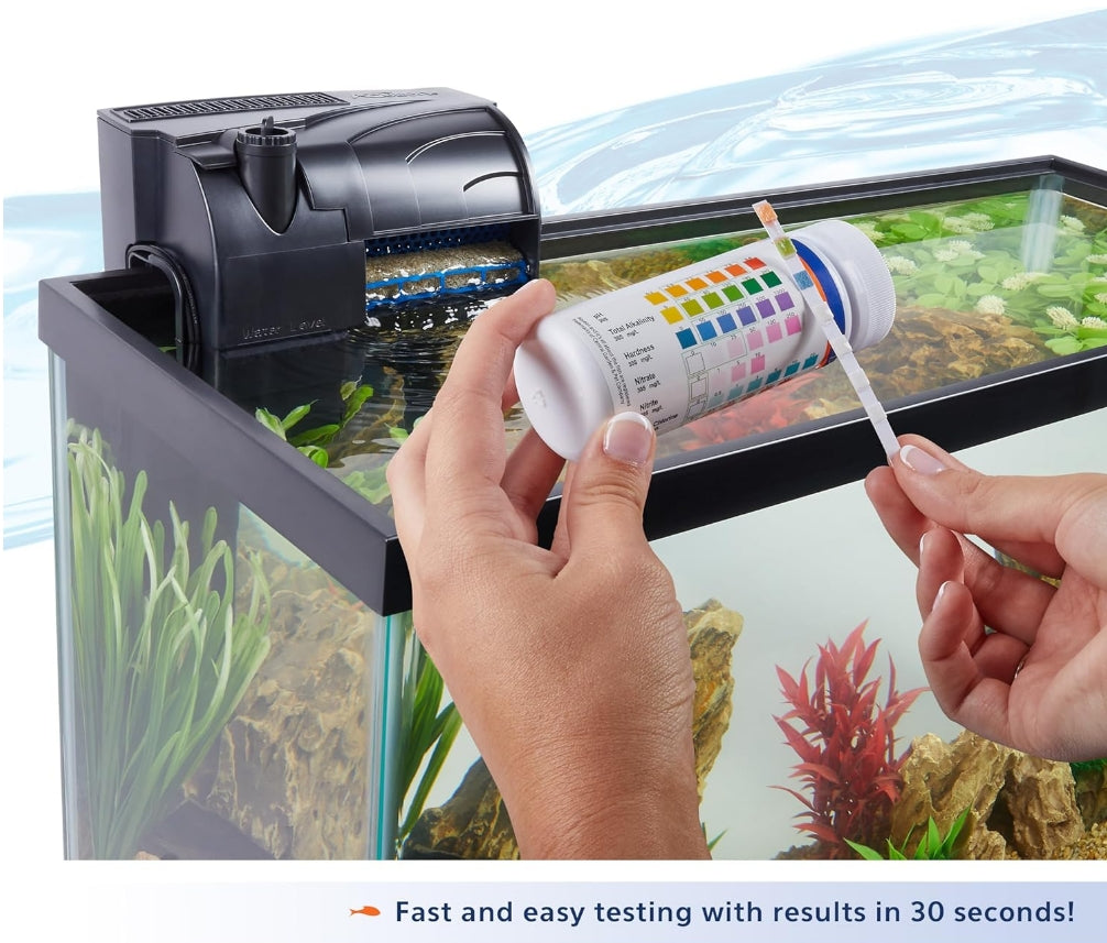 Aqueon 7-in-1 Aquarium Test Strips