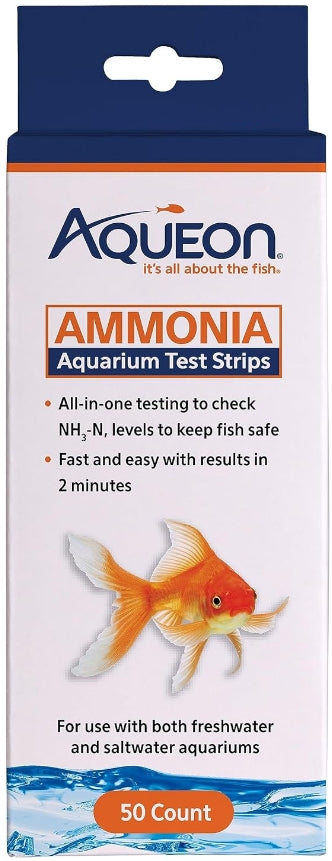 Aqueon Ammonia Aquarium Test Strips