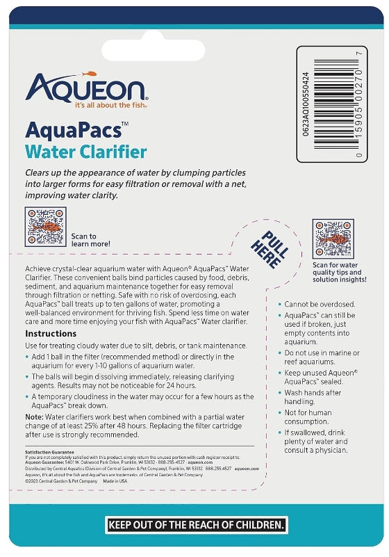 Aqueon AquaPacs Water Clarifier