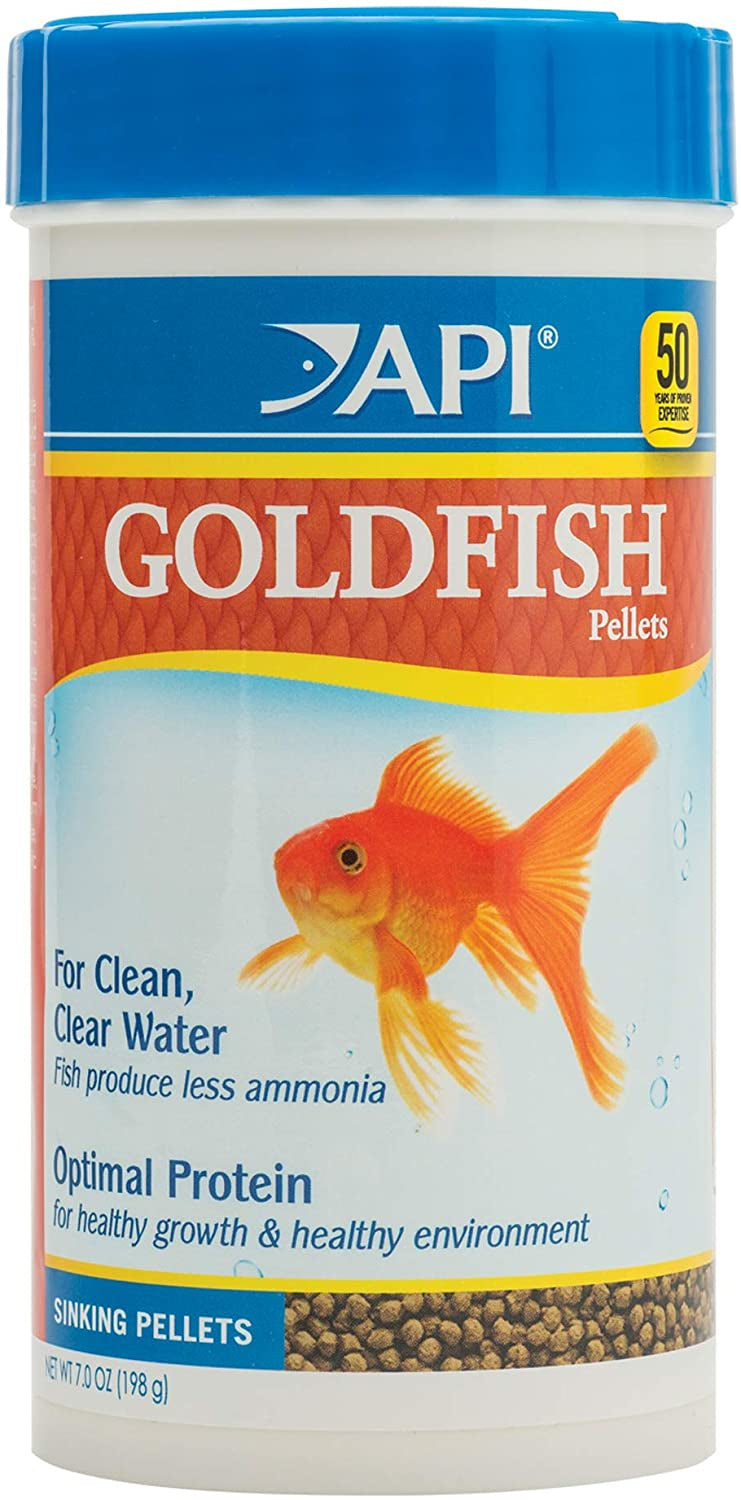 API Goldfish Food Sinking Pellets Aquariums For Beginners