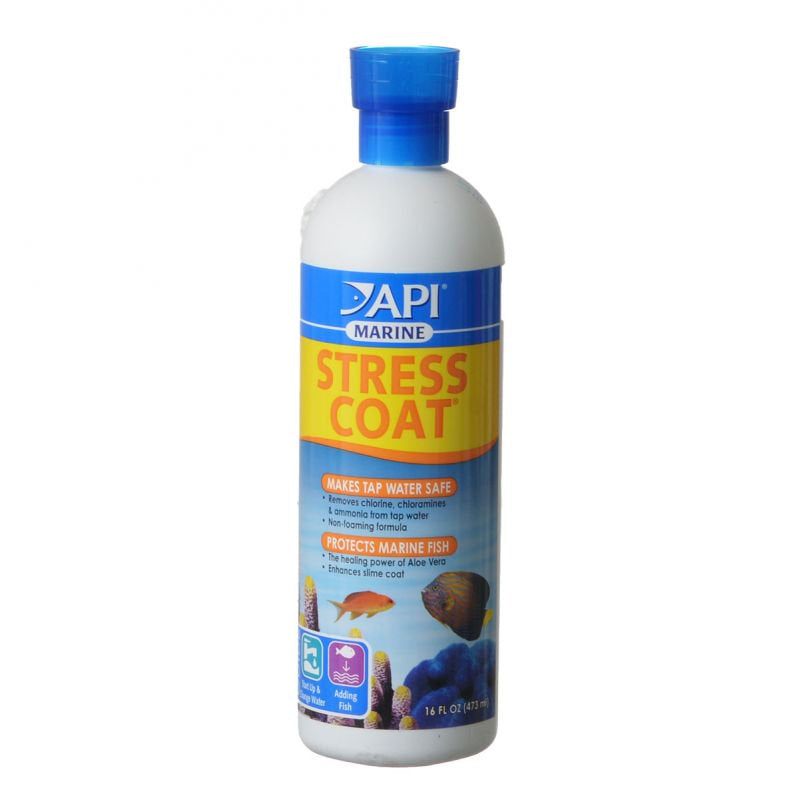 API Marine Stress Coat Makes Tap Water Safe Aquariums For Beginners