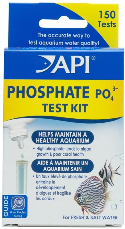 API Phosphate Test Kit for Freshwater and Saltwater Aquariums Aquariums For Beginners