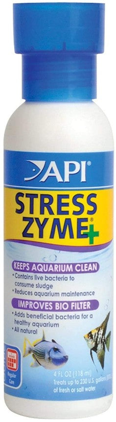 API Stress Zyme Plus Bio Filtration Booster Aquariums For Beginners