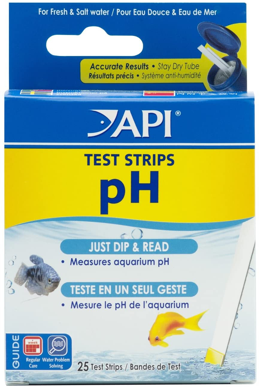 API pH Test Strips for Freshwater and Saltwater Aquariums Aquariums For Beginners