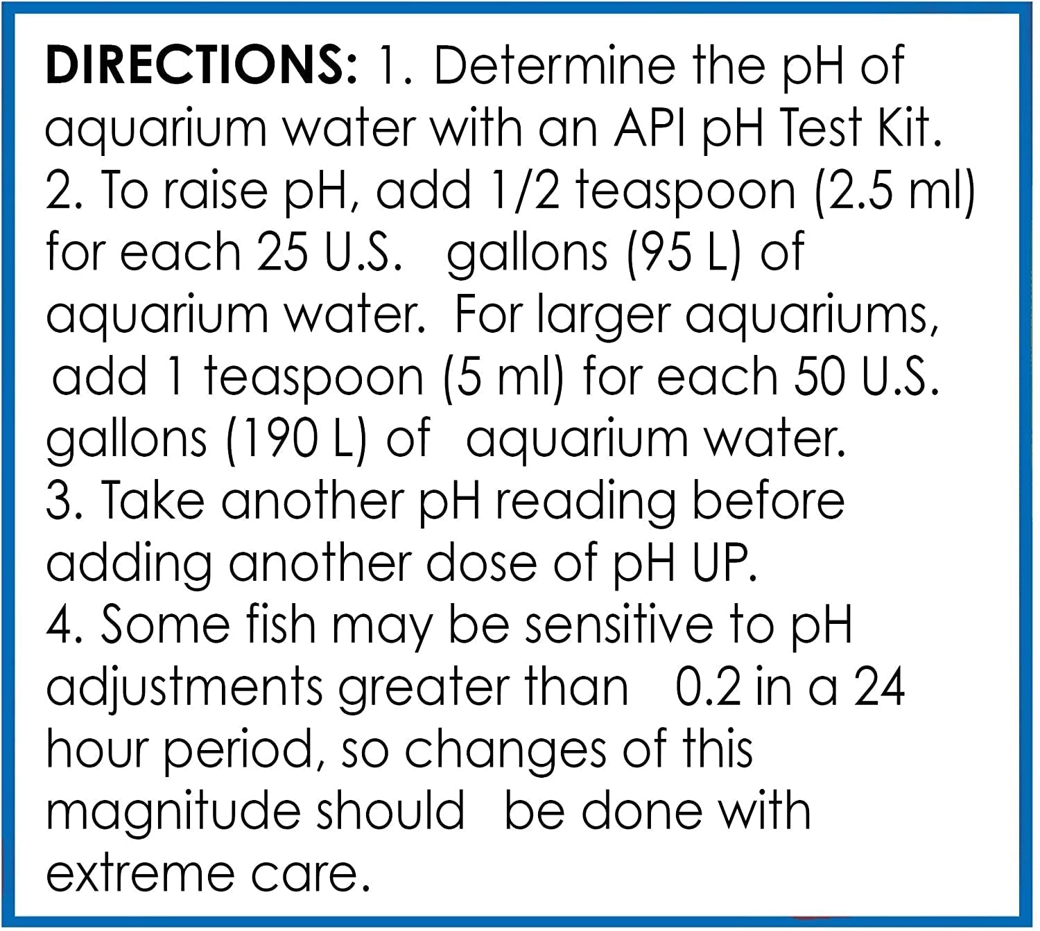 API pH Up Raises Aquarium pH for Freshwater Aquariums Aquariums For Beginners