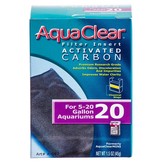 AquaClear Filter Insert Activated Carbon Aquariums For Beginners