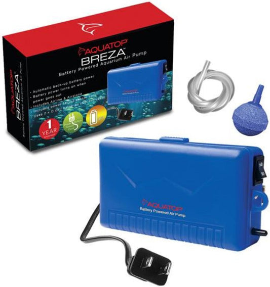 Aquatop Breza Battery Powered Aquarium Air Pump Aquariums For Beginners