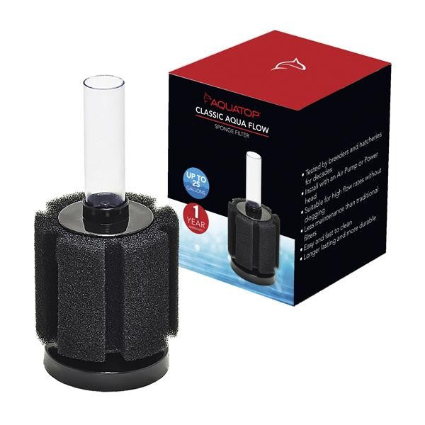 Aquatop CAF Classic Aqua Flow Sponge Filter Aquariums For Beginners