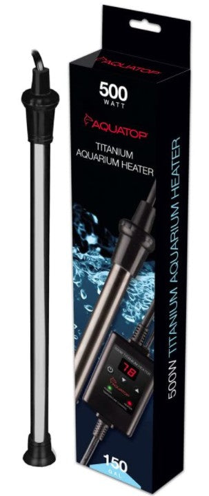 Aquatop Titanium Aquarium Heater with Controller Aquariums For Beginners