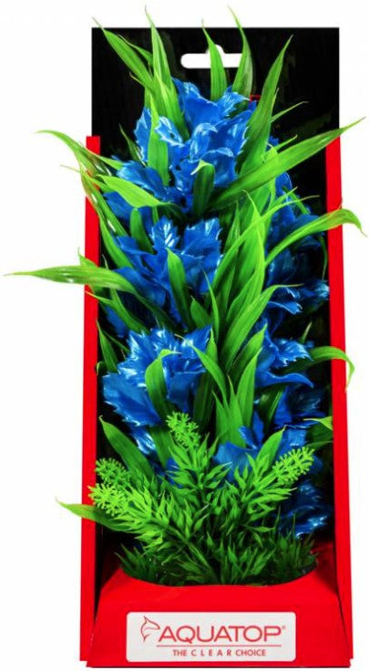 Aquatop Vibrant Passion Aquarium Plant Blue Aquariums For Beginners