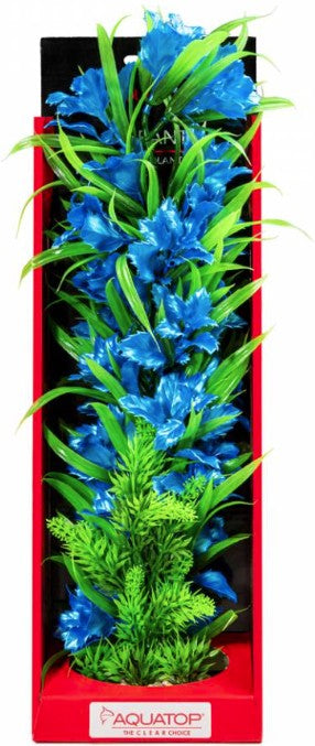 Aquatop Vibrant Passion Aquarium Plant Blue Aquariums For Beginners