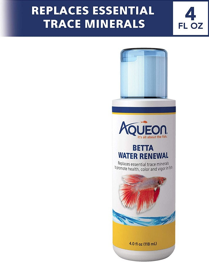 Aqueon Betta Water Renewal Replaces Trace Minerals for Aquariums Aquariums For Beginners