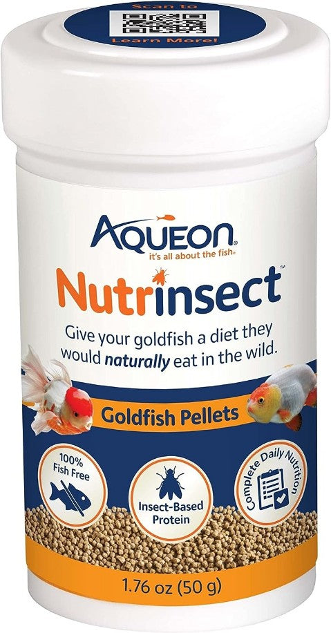 Aqueon Nutrinsect Goldfish Pellets Aquariums For Beginners