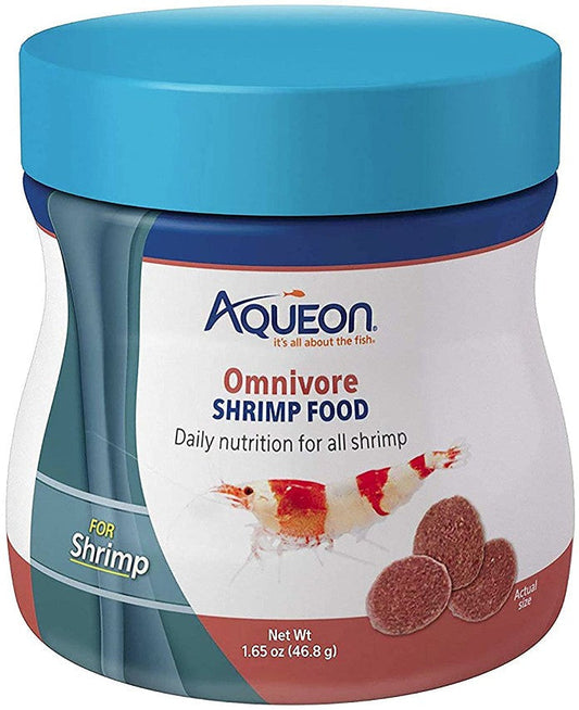 Aqueon Omnivore Shrimp Food Daily Nutrition for All Shrimp Aquariums For Beginners