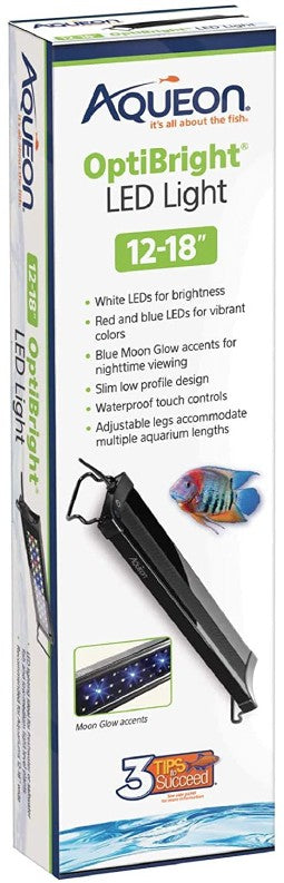 Aqueon OptiBright LED Aquarium Light Fixture Aquariums For Beginners