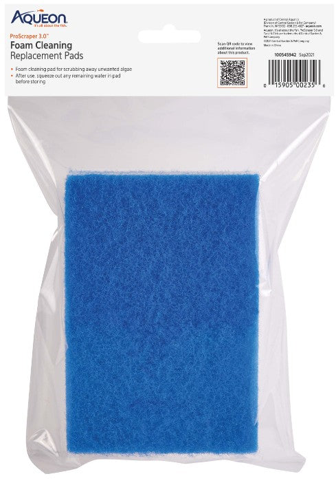 Aqueon ProScraper 3.0 Foam Cleaning Pads Aquariums For Beginners