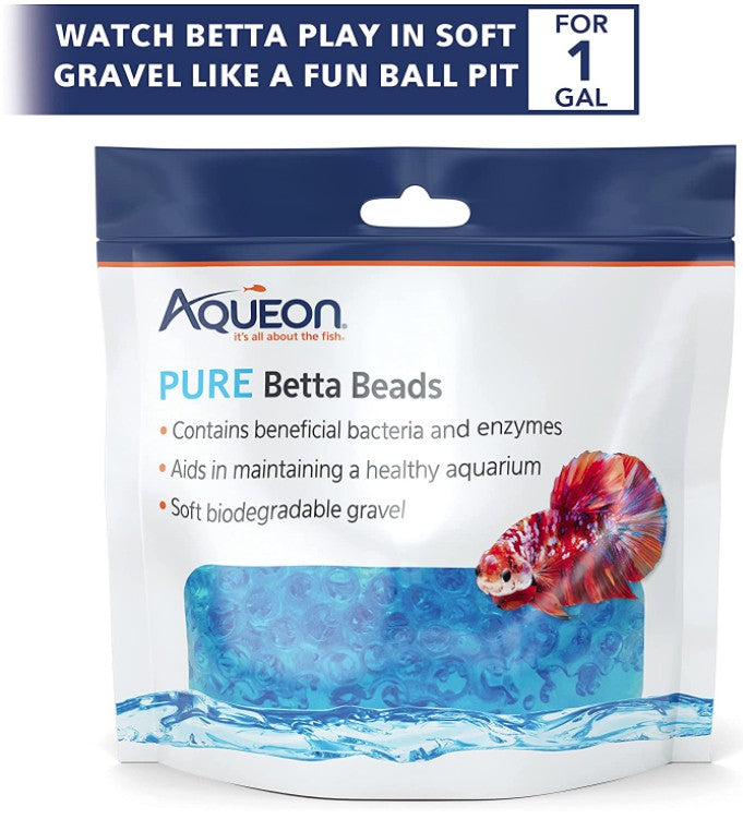 Aqueon Pure Betta Beads Blue Aquariums For Beginners