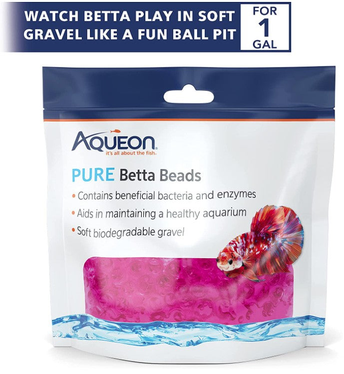 Aqueon Pure Betta Beads Pink Aquariums For Beginners