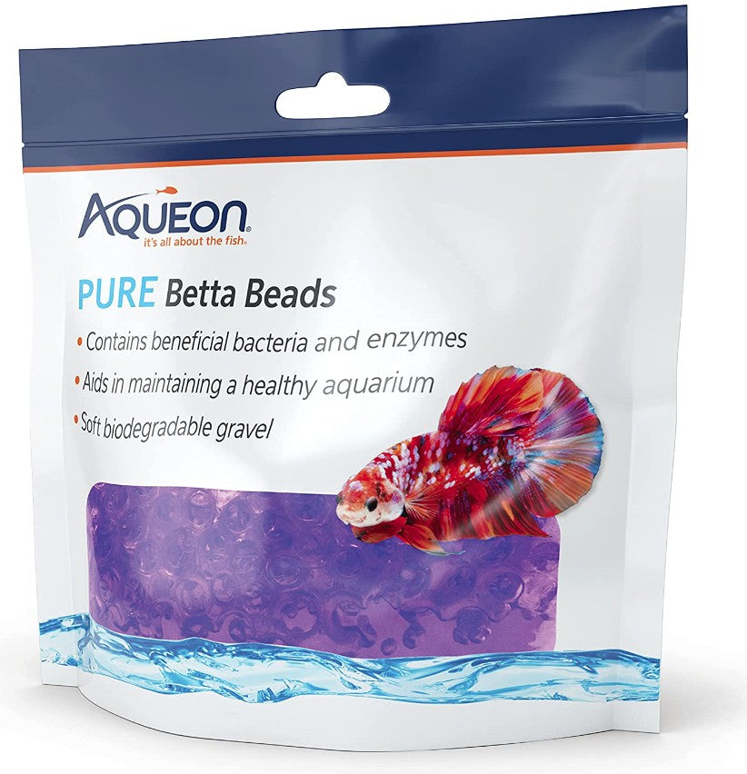 Aqueon Pure Betta Beads Purple Aquariums For Beginners