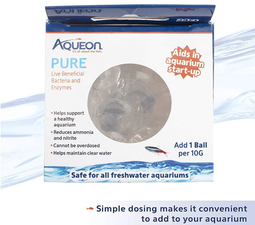 Aqueon Pure Live Beneficial Bacteria and Enzymes for Aquariums Aquariums For Beginners