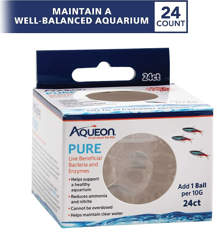 Aqueon Pure Live Beneficial Bacteria and Enzymes for Aquariums Aquariums For Beginners