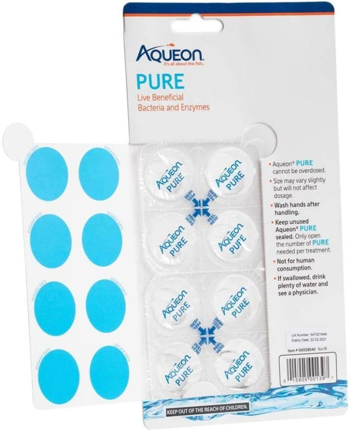 Aqueon Pure Live Beneficial Bacteria and Enzymes for Aquariums Aquariums For Beginners