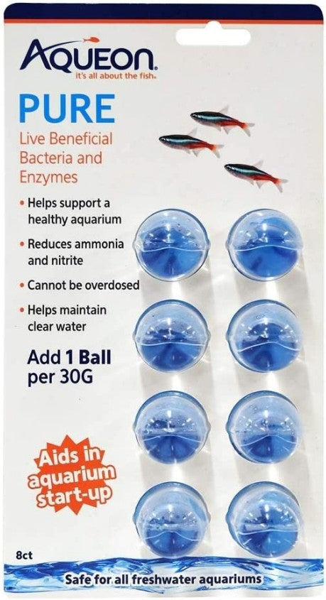 Aqueon Pure Live Beneficial Bacteria and Enzymes for Aquariums Aquariums For Beginners