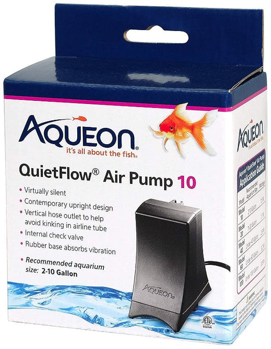 Aqueon QuietFlow Air Pump for Aquariums Aquariums For Beginners