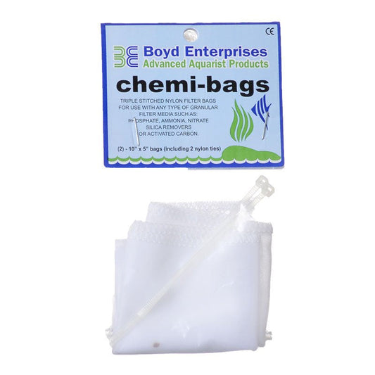 Boyd Enterprises Chemi-Bags for Use with Phosphate, Ammonia, Nitrate Removers or Activated Carbon Aquariums For Beginners