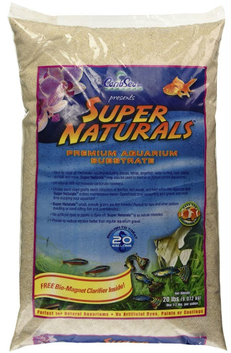 CaribSea Super Naturals Freshwater Substrate Crystal River Aquariums For Beginners