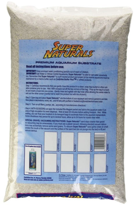 CaribSea Super Naturals Freshwater Substrate Torpedo Beach Aquariums For Beginners