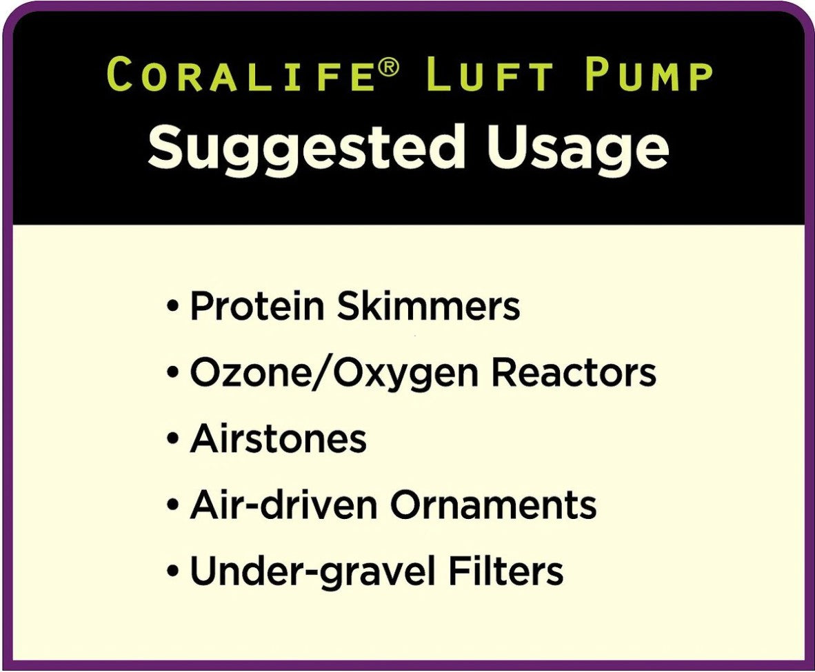 Coralife Luft Pump Deep Water Aquarium Air Pump Aquariums For Beginners