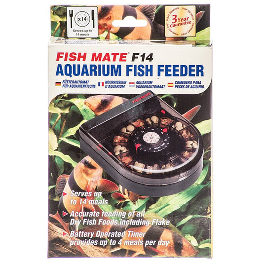 Fish Mate F14 Automatic Aquarium Fish Feeder Aquariums For Beginners