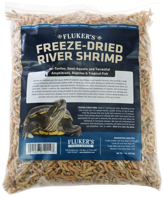 Flukers Freeze-Dried River Shrimp Aquariums For Beginners