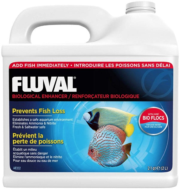 Fluval Biological Enhancer Prevents Fish Loss Aquariums For Beginners