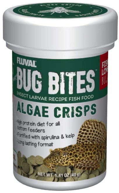 Fluval Bug Bites Algae Crisps Aquariums For Beginners