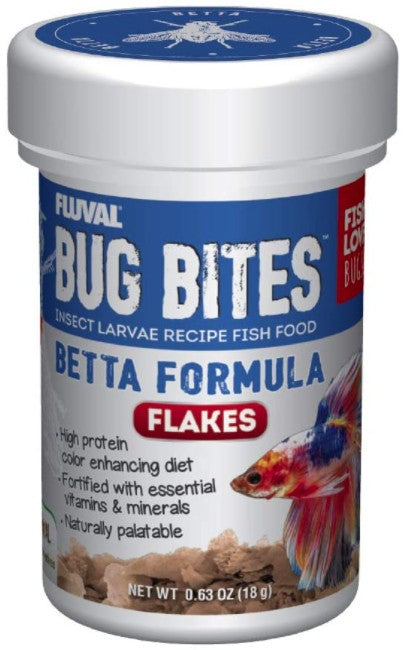 Fluval Bug Bites Betta Formula Flakes Aquariums For Beginners