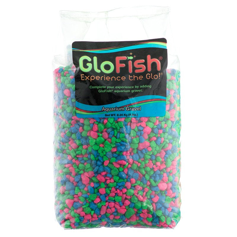 GloFish Aquarium Gravel Pink/Green/Blue Fluorescent Aquariums For Beginners