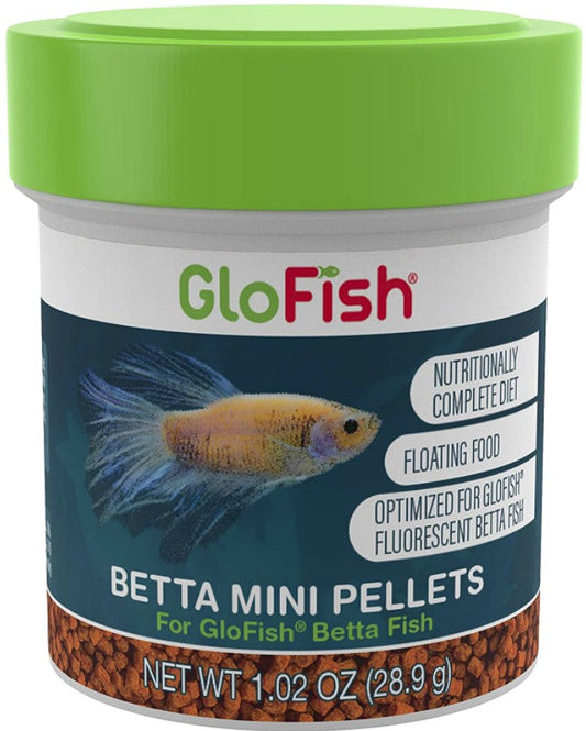 GloFish Betta Mini Pellets Betta Food Aquariums For Beginners