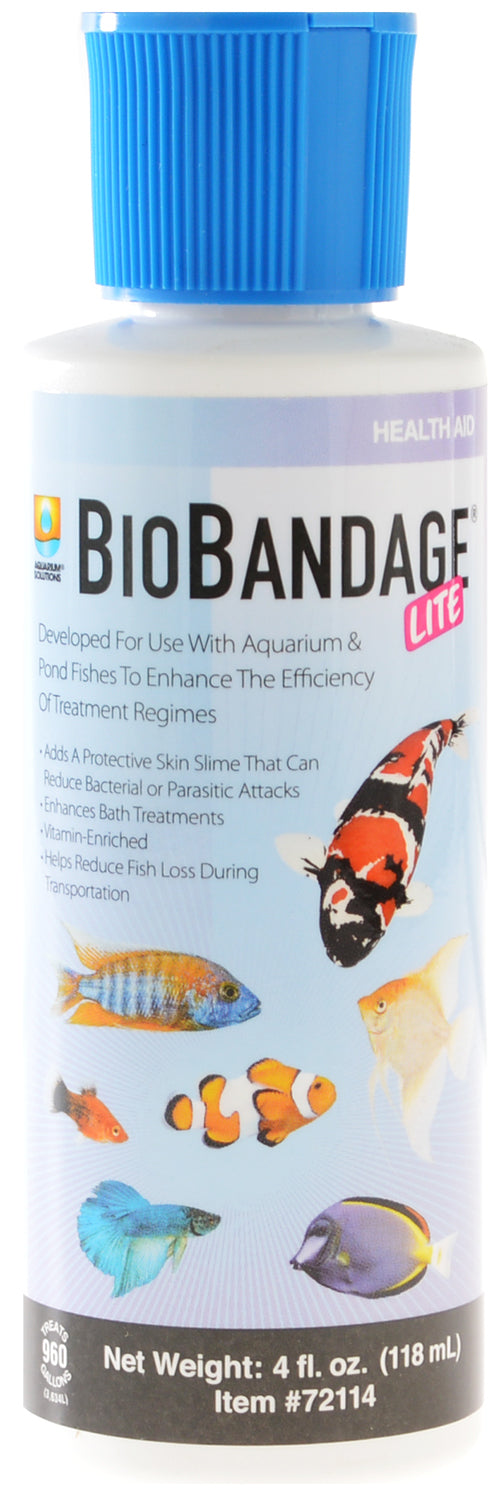 Hikari Bio Bandage Lite Adds Protective Skin Slime for Aquarium and Pond Fish Aquariums For Beginners